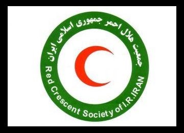 The Iranian Red Crescent logo