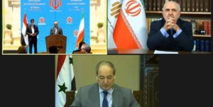 Iranian consulate in Aleppo opening ceremony