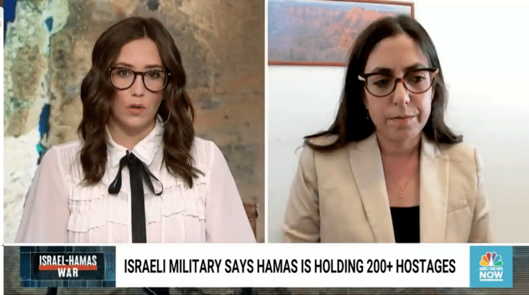 Sarit Zehavi on ‘NCB news now’